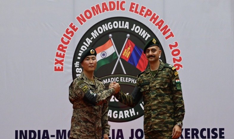 India-Mongolia joint military exercise Nomadic Elephant begins in Pithoragarh