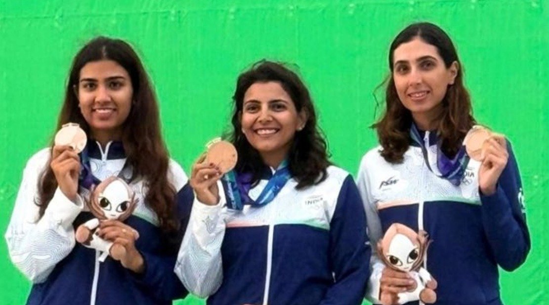 Asian Games 2026: Indian women’s skeet team wins historic bronze