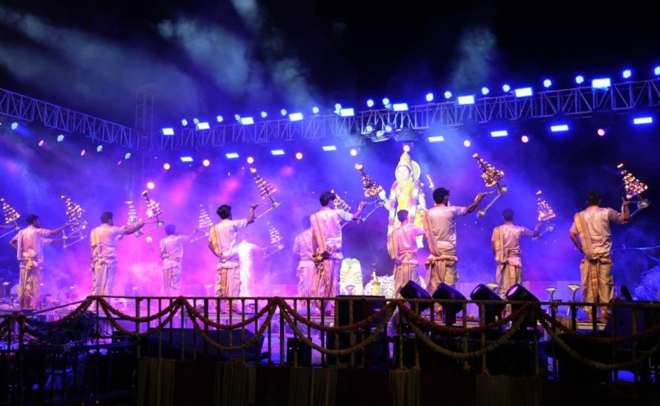 KRS Hosts Grand ‘Kaveri Aarti’, Blending Devotion, Culture and Light