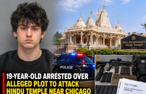19-year-old arrested over alleged plot to attack Hindu temple near Chicago